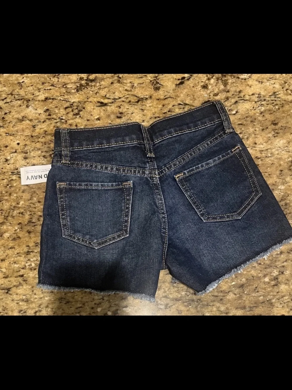 NWT Old Navy High Rise Waist Freyed Hem Shorts Girls 6
